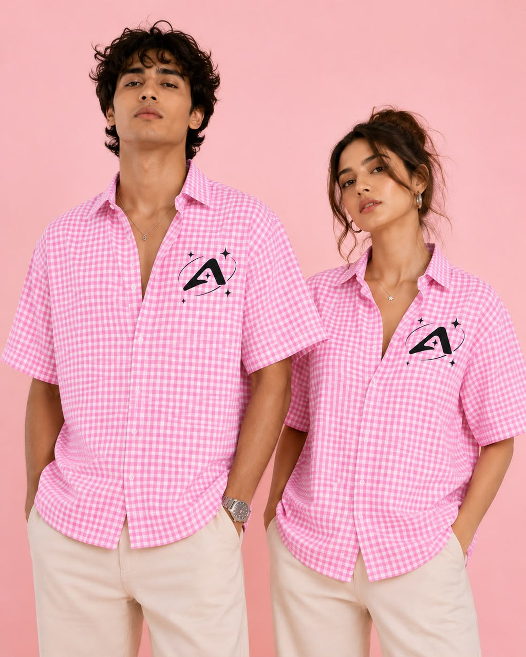 BOXY FIT SHIRT PINK