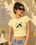 BABY TEE YELLOW