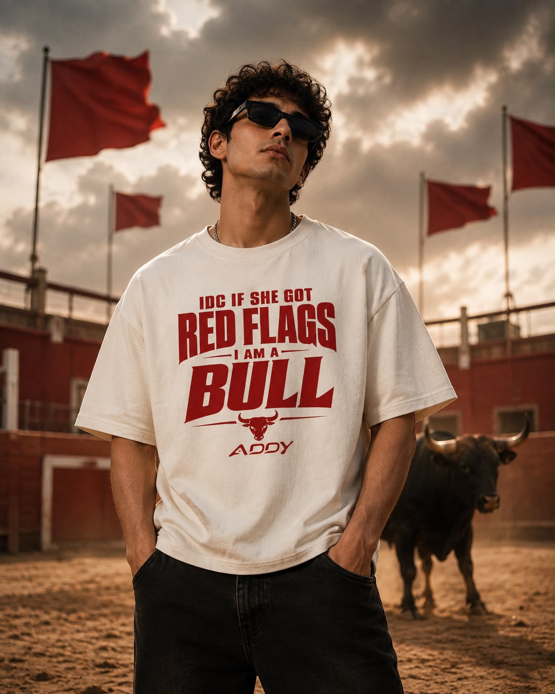 RED FLAG & BULL