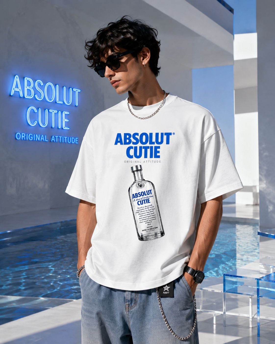 ABSOLUT CUTIE oversized t-shirt