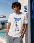 ABSOLUT CUTIE ringer tee