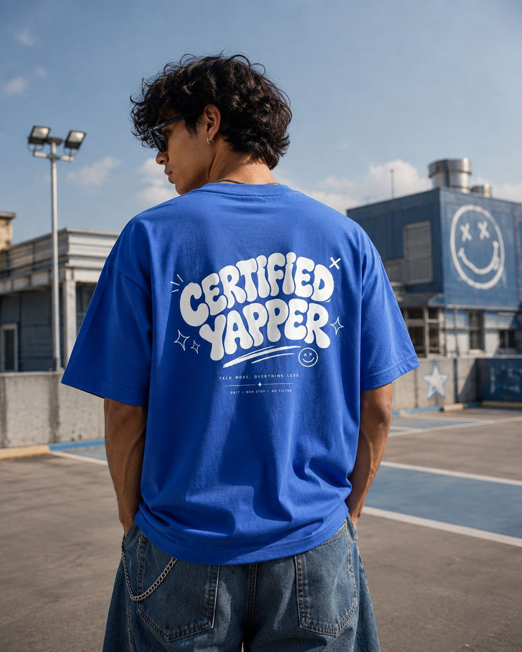 CERTIFIED YAPPER oversized t-shirt