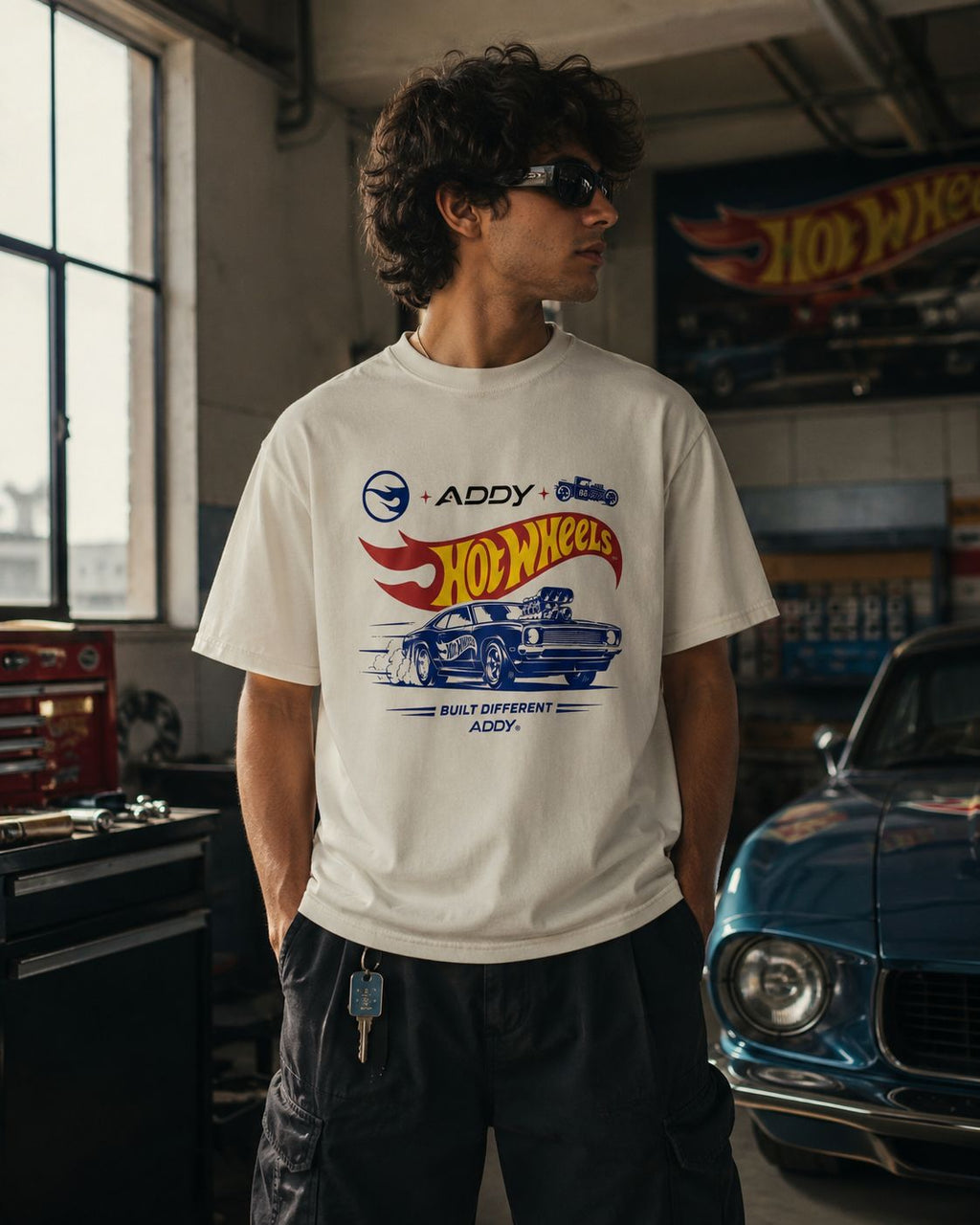 HOTWHEELS boxy fit t-shirt