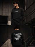 MANIFESTED BUT DID THE WORK waffle knit