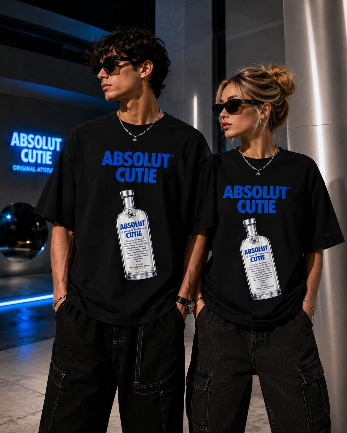 ABSOLUT CUTIE oversized tee