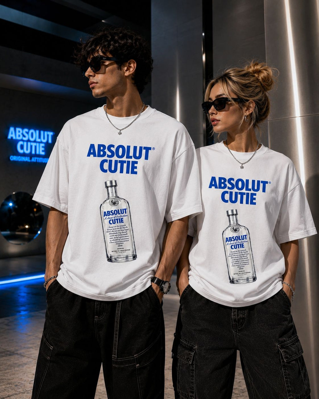 ABSOLUT CUTIE oversized tshirt