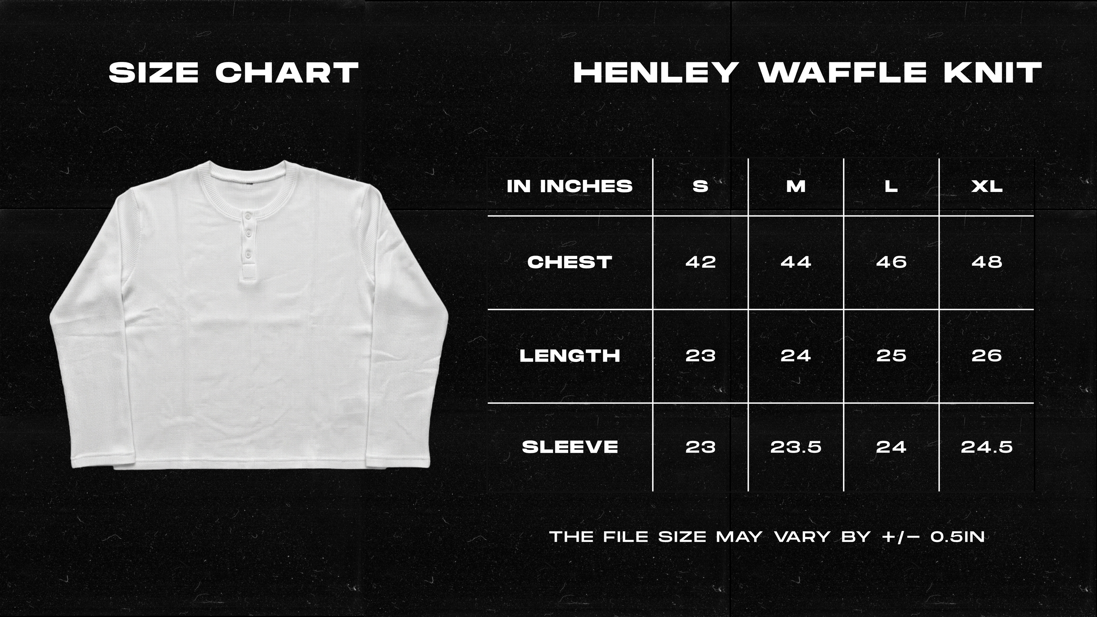 BLACK HENLEY