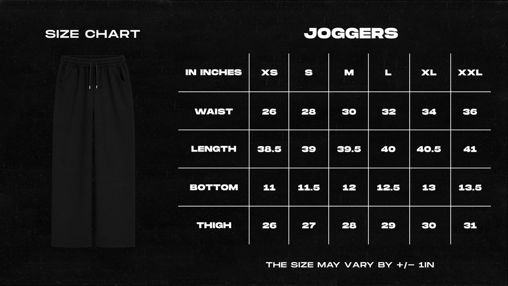 BLACK JOGGERS