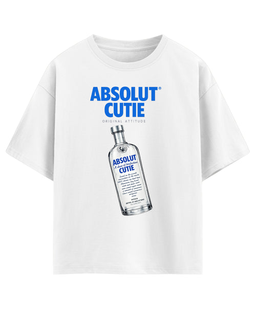 White Oversized T-shirt Front Design