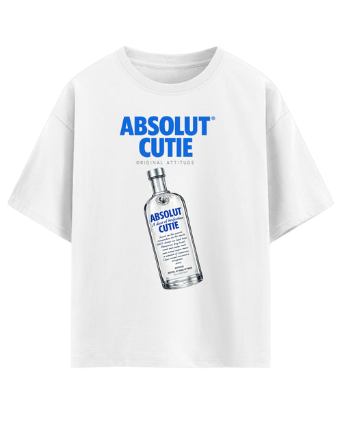 White Oversized T-shirt Front Design