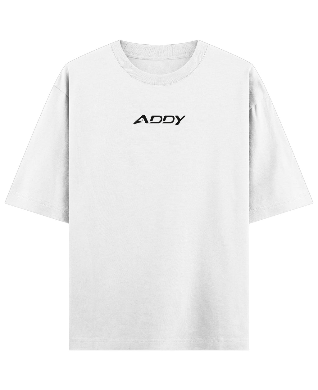 White Oversized T-shirt Front Design