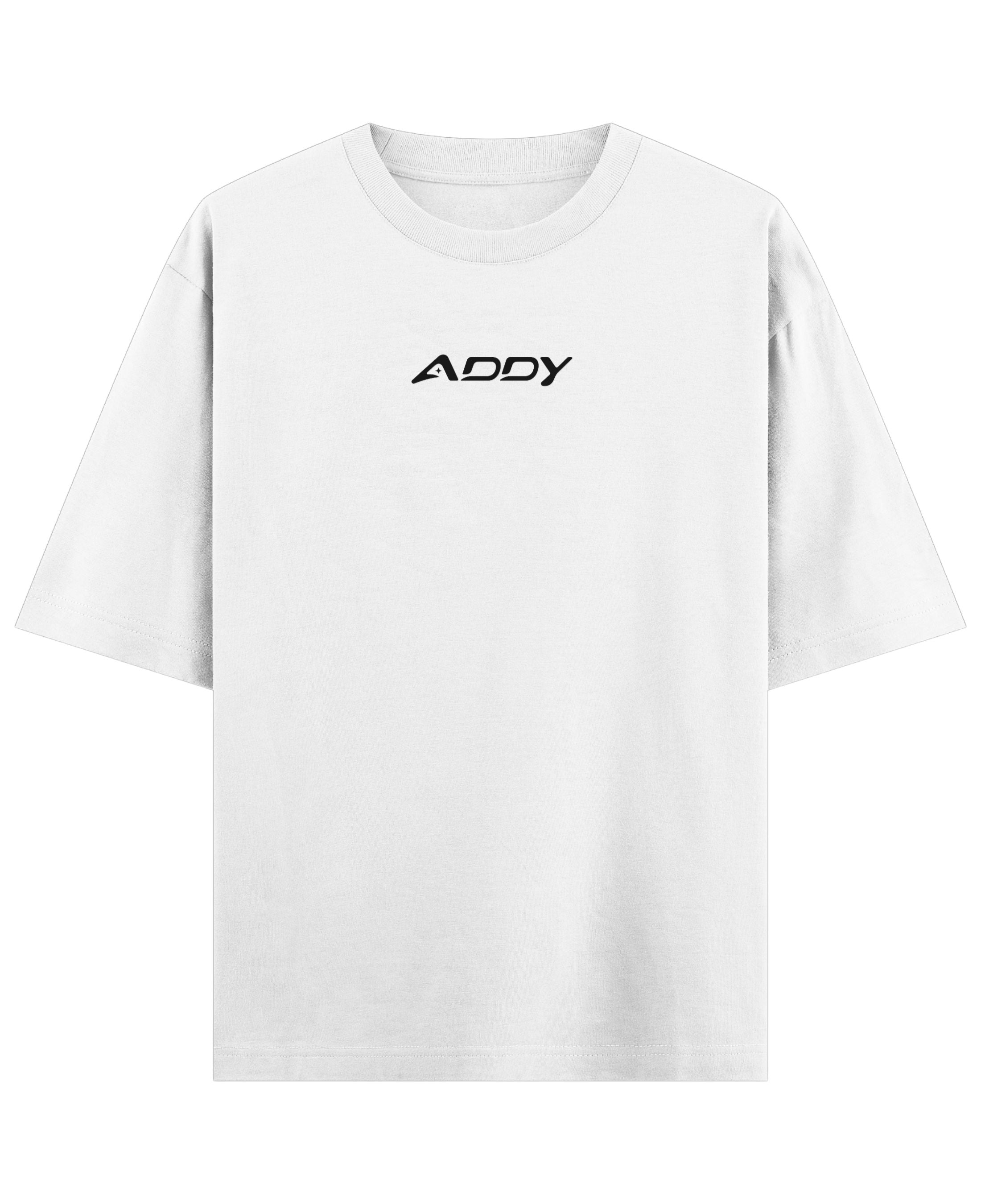 White Oversized T-shirt Front Design