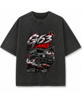 Vintage Fade Wash Oversized T-shirt Front Design