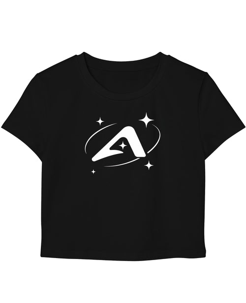 Black Baby Tee Front Design