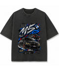 Vintage Fade Wash Oversized T-shirt Front Design