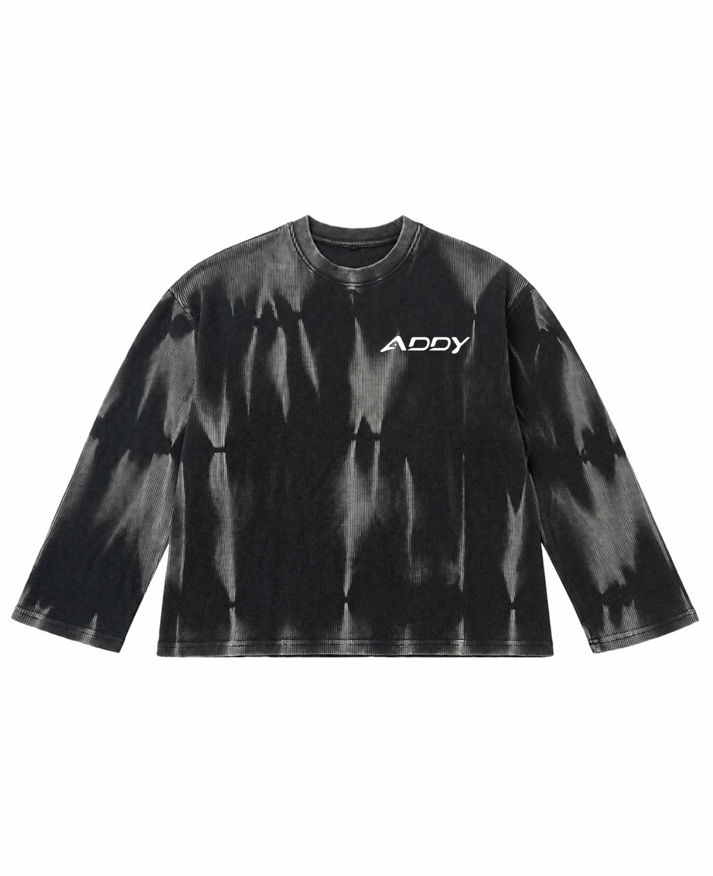 Hammer Wash Waffle Oversized Full-Sleeve Front Design
