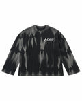 Hammer Wash Waffle Oversized Full-Sleeve Front Design