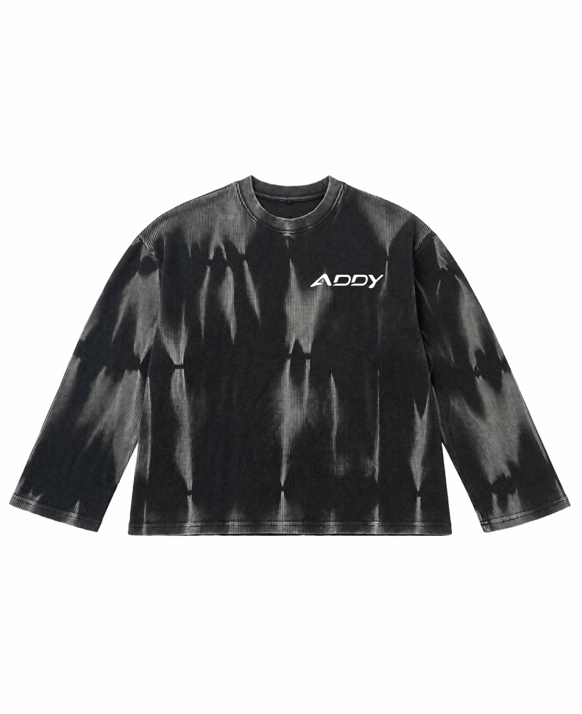 Hammer Wash Waffle Oversized Full-Sleeve Front Design