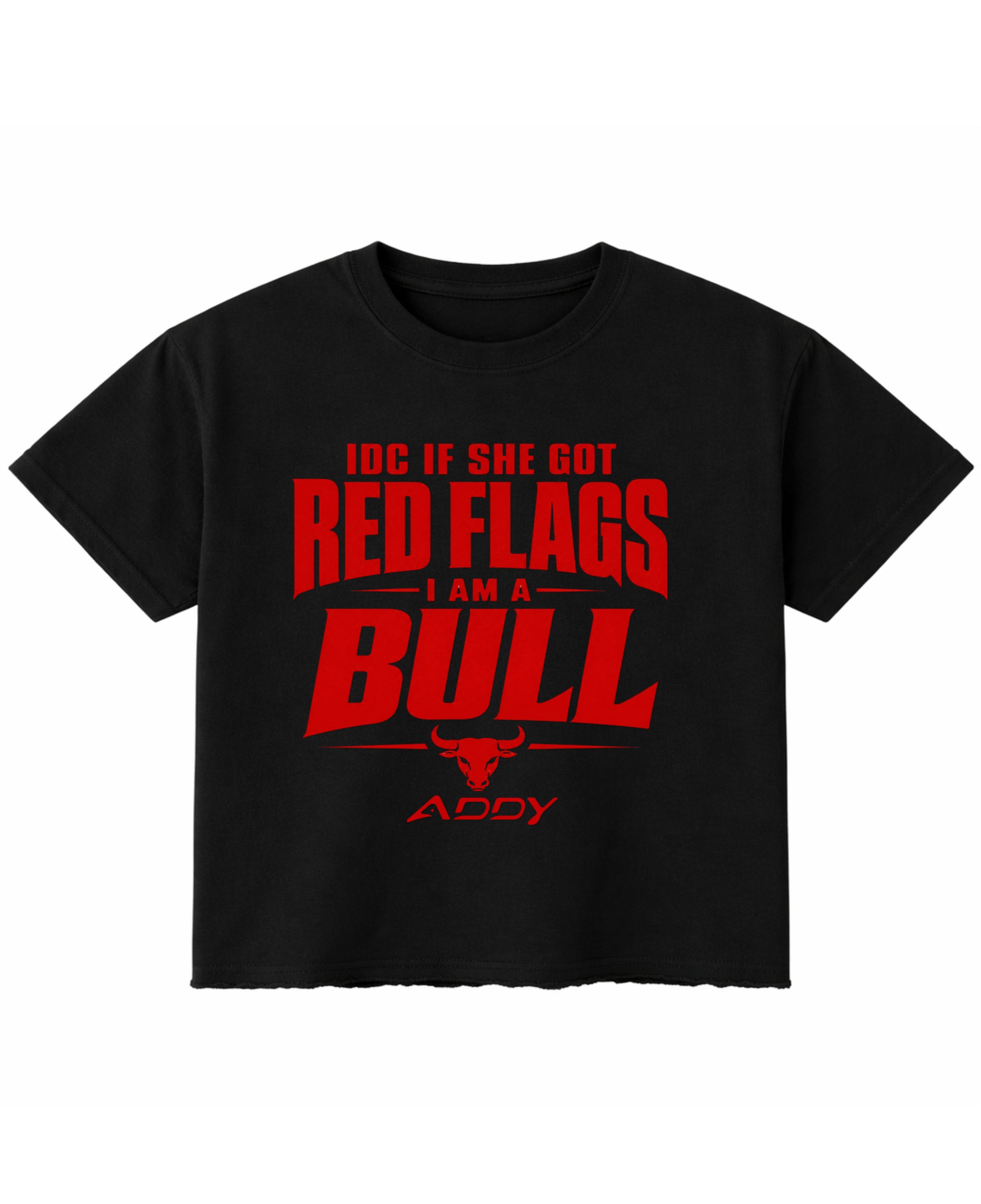 Black Boxy Fit T-shirt Front Design