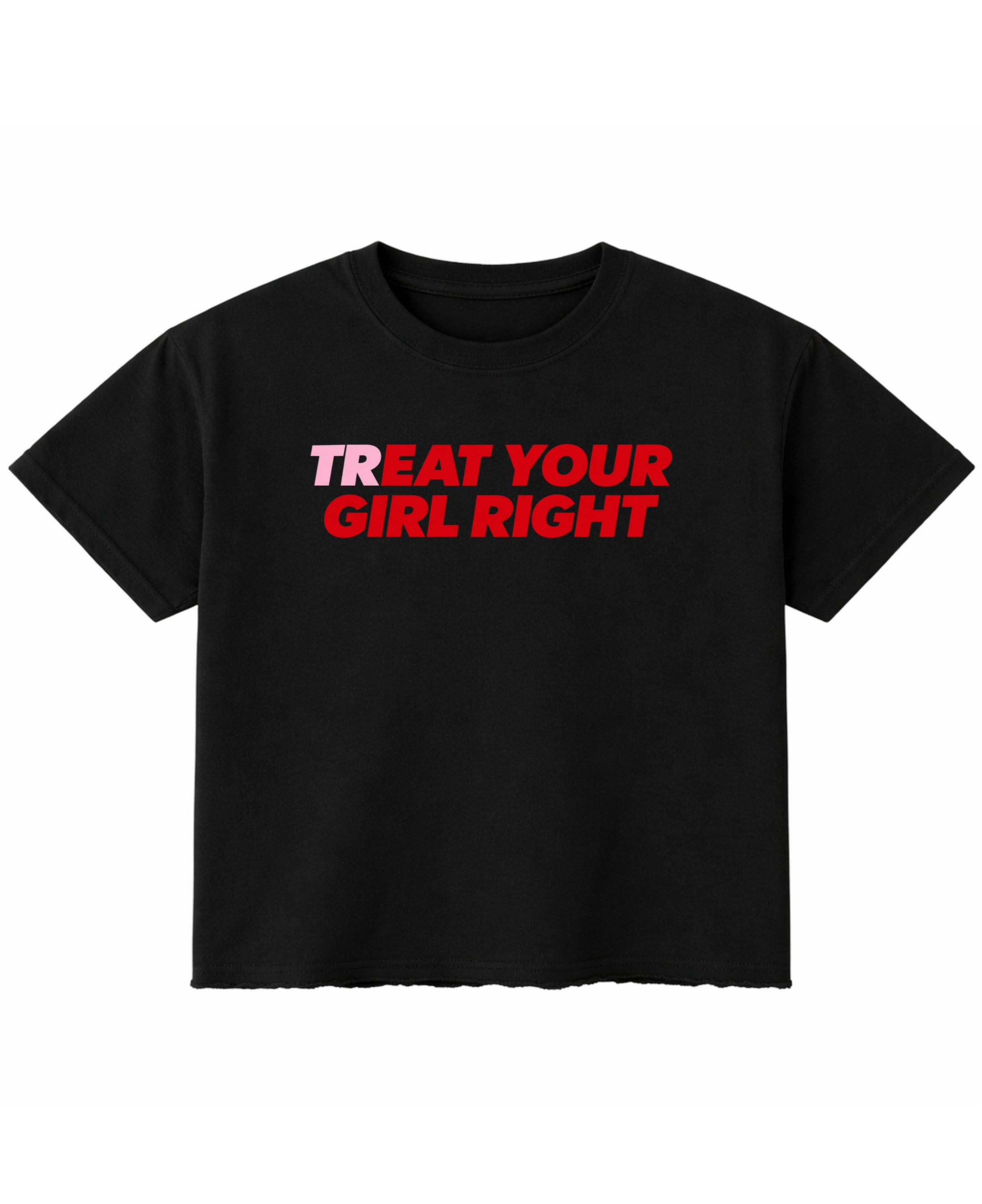 Black Boxy Fit T-shirt Front Design