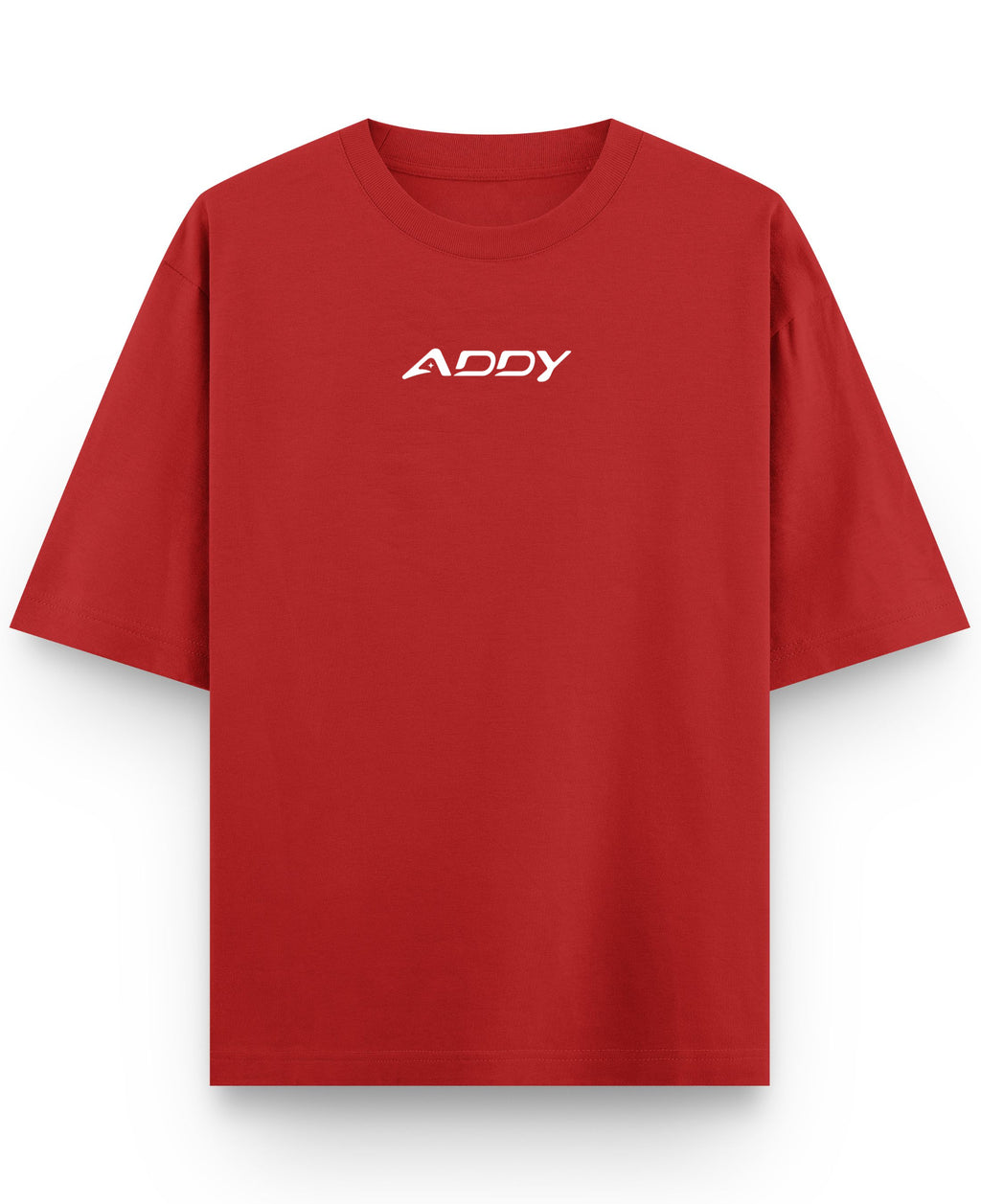 Red Oversized T-shirt Front Design